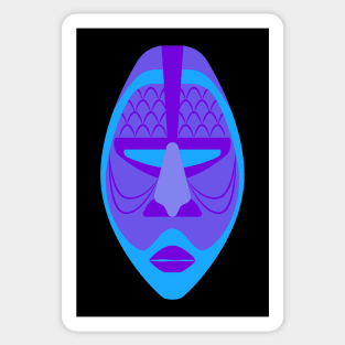 African Festival Mask Sticker